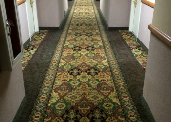 Hotel Hallway - After Carpet Cleaning